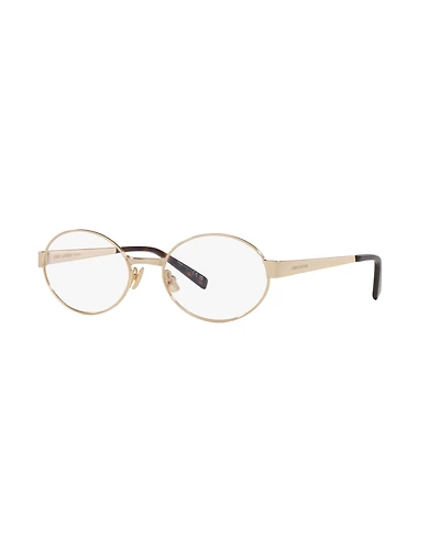 Saint Laurent Women's Oval Eyeglasses, YS000578
