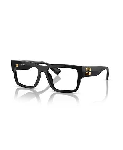 Miu Miu Women's Rectangle Eyeglasses, Mu 02XV