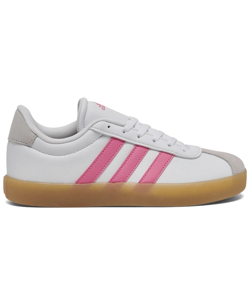 Adidas Little Girls Vl Court 3.0 Casual Sneakers from Finish Line