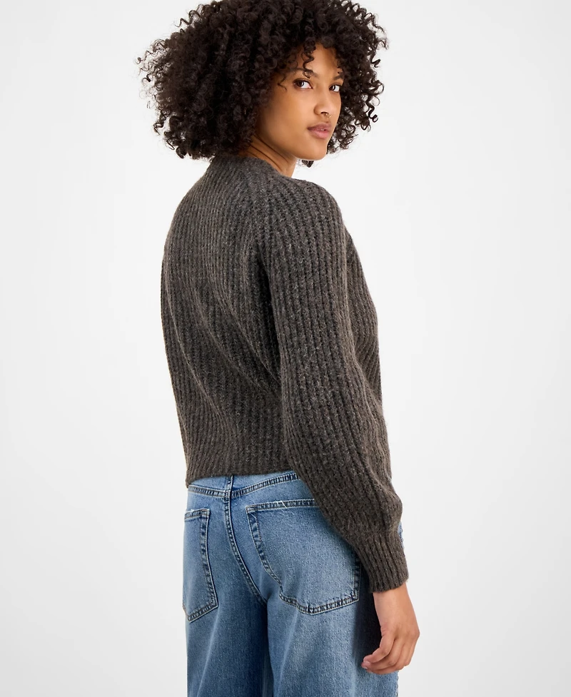 And Now This Women's Shaker Stitch Button-Front Cardigan, Macy's Exclusive