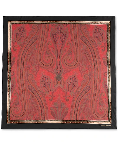 Lauren Ralph Lauren Holiday Paisley Silk Square Scarf