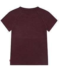 Levi's Big Girls Boot Applique Raglan Top