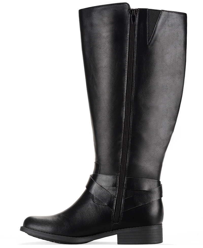 Style & Co Women's Margoo Riding Boots, Wide Calf, Macy's Exclusive
