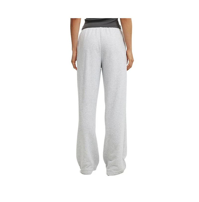 Cotton On Women's Classic Fleece Wide Leg Sweatpant