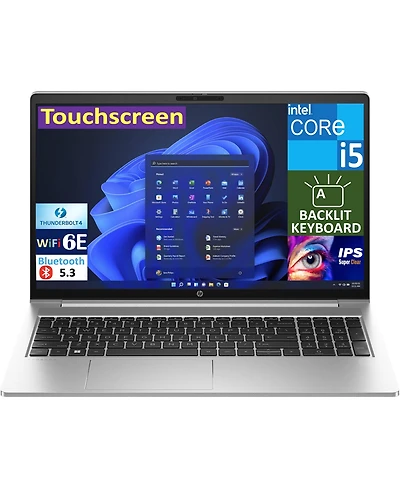 Hp Probook 450 G10 School & Business Laptop 15.6" Ips Fhd Display (Intel i5-1335U, 64GB DDR4, 512GB M.2PCIe Ssd, Intel Uhd,2 TB4,Win 11 Pro)