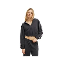 Cotton On Women's Departure Lounge Crop Hoodie