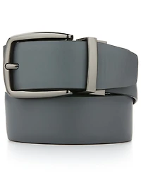 Perry Ellis Portfolio Men's Diagonal Reversible Pattern Dress Belt