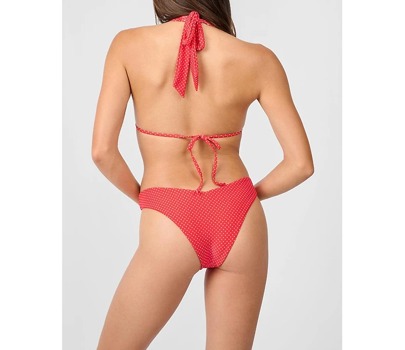 WeWoreWhat Women's Halter Bikini Top