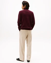 Tommy Hilfiger Men's Regular-Fit Pima Cotton Cashmere Blend Solid Turtleneck Sweater