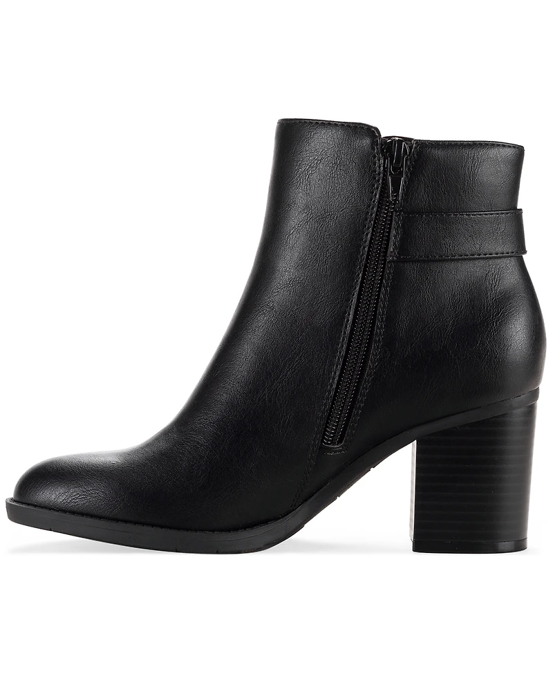 Style & Co Women's Harlemm Belt Booties, Macy's Exclusive