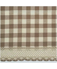 GoodGram Buffalo Check Gingham Custom Window Curtain Treatments
