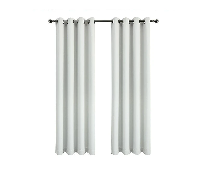 GoodGram 2 Pack: Hotel Thermal Grommet 100% Blackout Curtains - 52 in. W x 45 L, Monterey