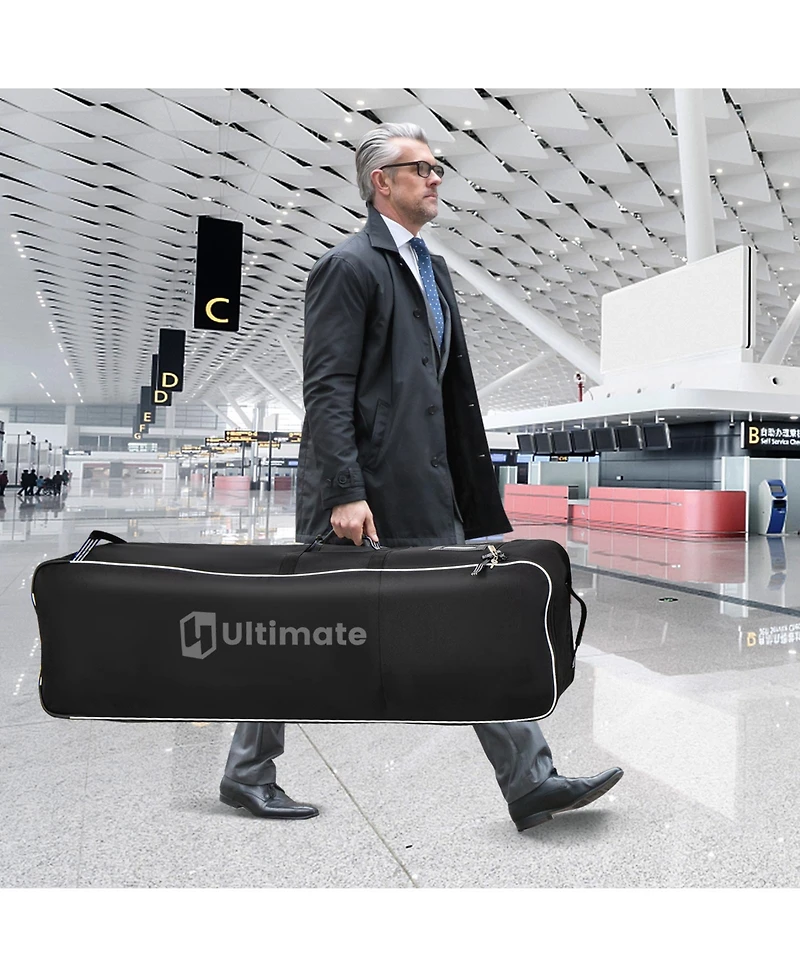 Mecale Soft-Sided Golf Travel Bag with Wheels