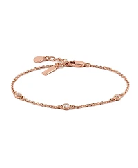 Vincero Women's Sapphire Trio Bracelet - Stainless Steel - Rose gold