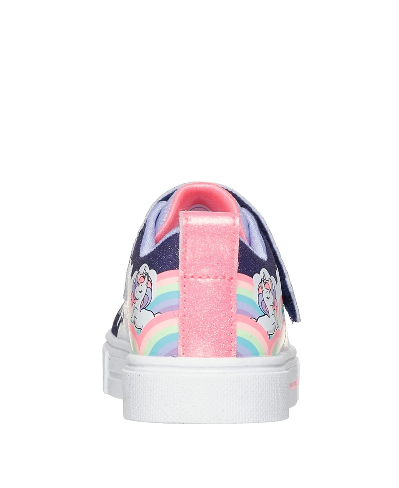Skechers Toddler Girls Twinkle Toes: Sparks - Unicorn Stay-Put Light-Up Casual Sneakers from Finish Line