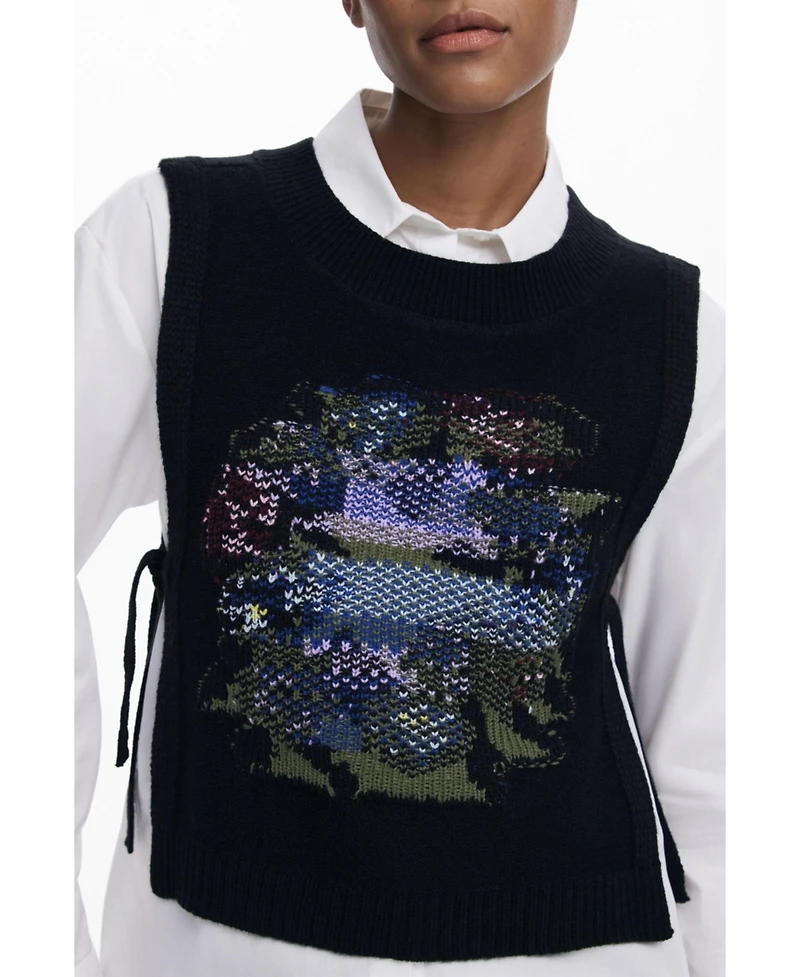 Desigual Women's 2-in-1 floral shirt