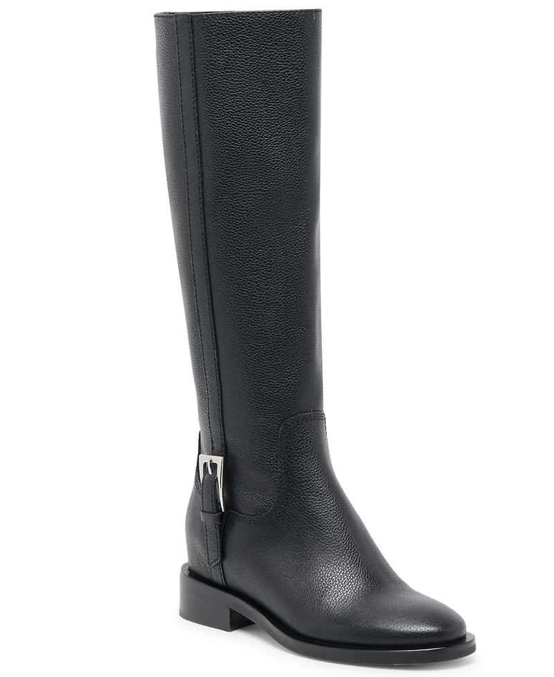Dolce Vita Women's Kilian H2O Tall Knee-High Buckle Riding Boots