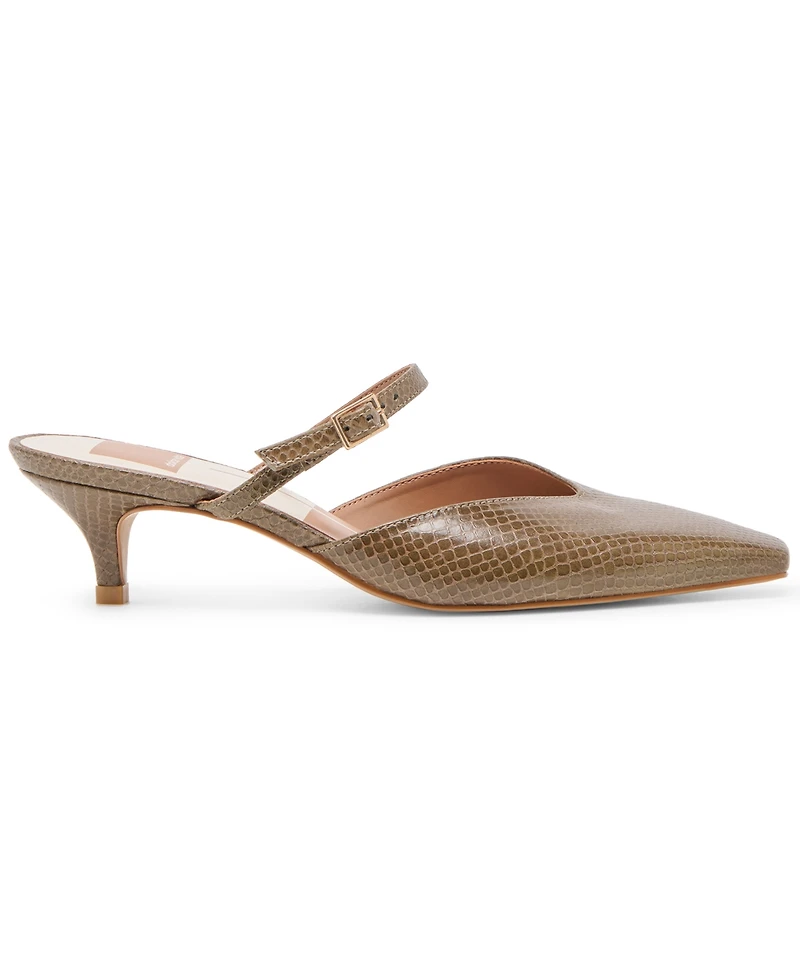 Dolce Vita Women's Morgen Two-Piece Kitten-Heel Mule Pumps