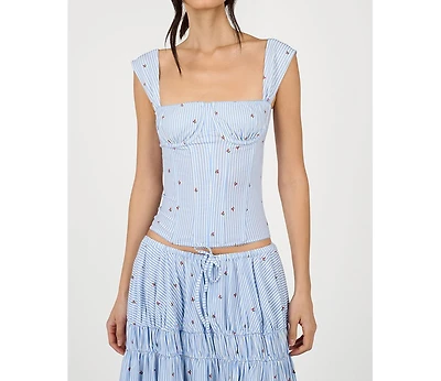 WeWoreWhat Ruched Cup Corset