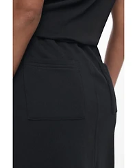 Desigual Women's Combined denim midi skirt
