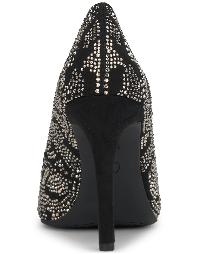 Jessica Simpson Women's Cassani Rhinestone Pointed-Toe Pumps