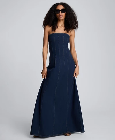 Kenneth Cole Women's Strapless Maxi Dress