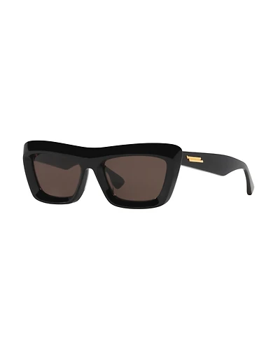 Bottega Veneta Women's Rectangle Sunglasses, BV1283S 6J000431
