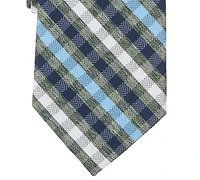 Club Room Men's Chesterwood Check Pattern Tie, Macy's Exclusive