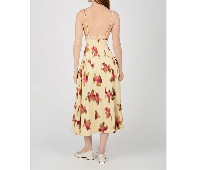 WeWoreWhat Women's Flare Panel Midi Dress