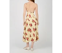 WeWoreWhat Women's Flare Panel Midi Dress