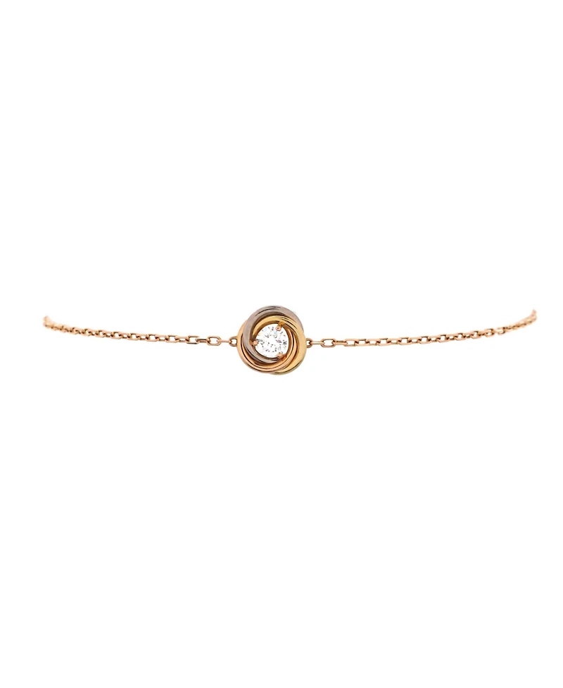 Pre-Owned Cartier Trinity Diamond Chain Bracelet