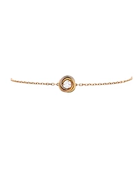 Pre-Owned Cartier Trinity Diamond Chain Bracelet