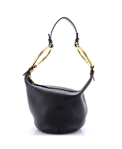 Pre-Owned Chloe Small Bracelet Zip Shoulder Bag Leather