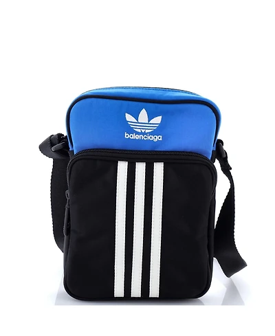 Pre-Owned Balenciaga Small x adidas Agneau Messenger Bag Nylon