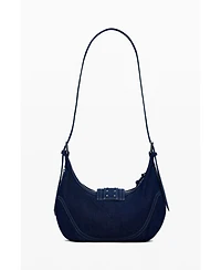 Desigual Women's Medium denim bag with buckles