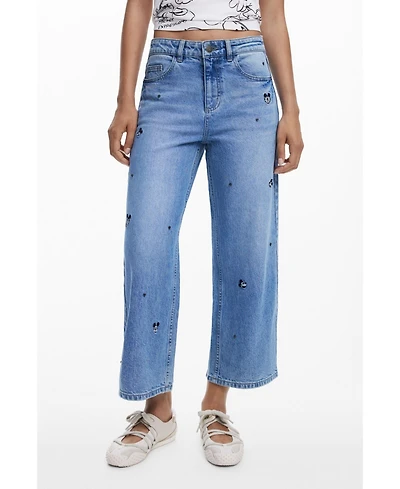 Desigual Women's Mikcey culotte jeans