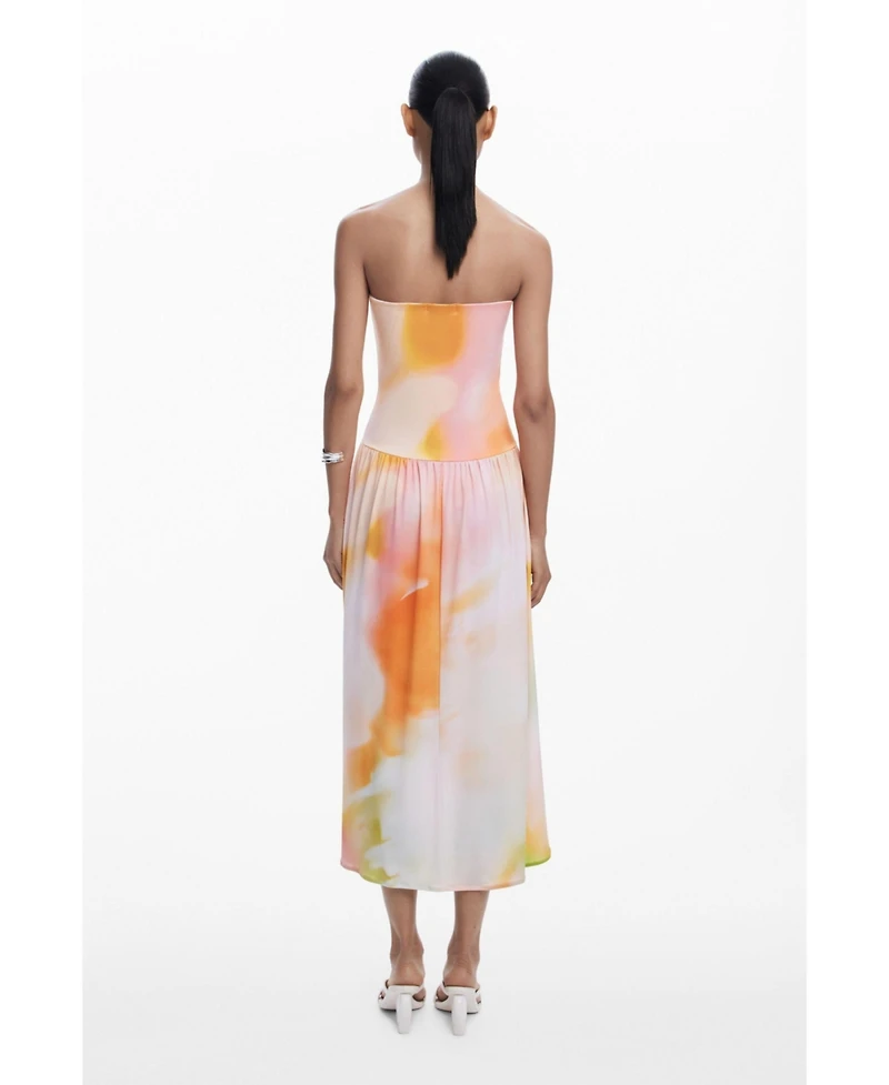 Desigual Women's 2-in-1 long gradient dress