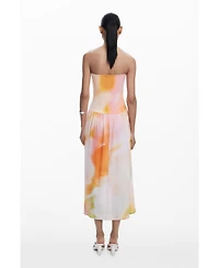 Desigual Women's 2-in-1 long gradient dress