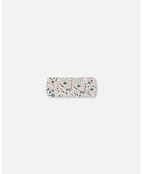 Deux par Deux Baby Girls Cotton Headband Off-White Floral