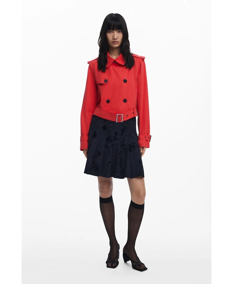 Desigual Women's Detachable trench coat
