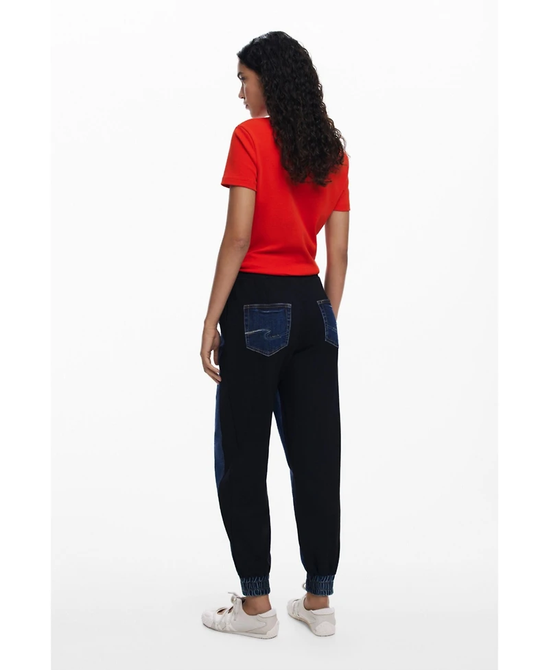 Desigual Women's Hybrid Jogger Jeans