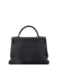 Pre-Owned Hermes Kelly 32 Handbag Togo with Palladium Hardware