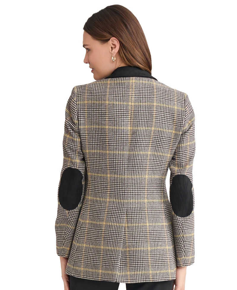 Jones New York Women's One Button Notch Collar Jacket