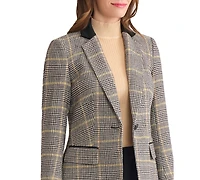Jones New York Women's One Button Notch Collar Jacket