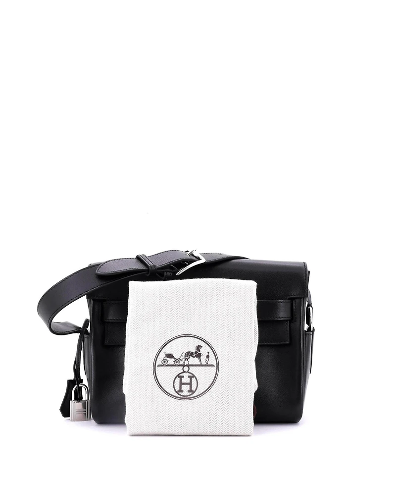 Pre-Owned Hermes Pm Kelly Messenger Bag Evergrain