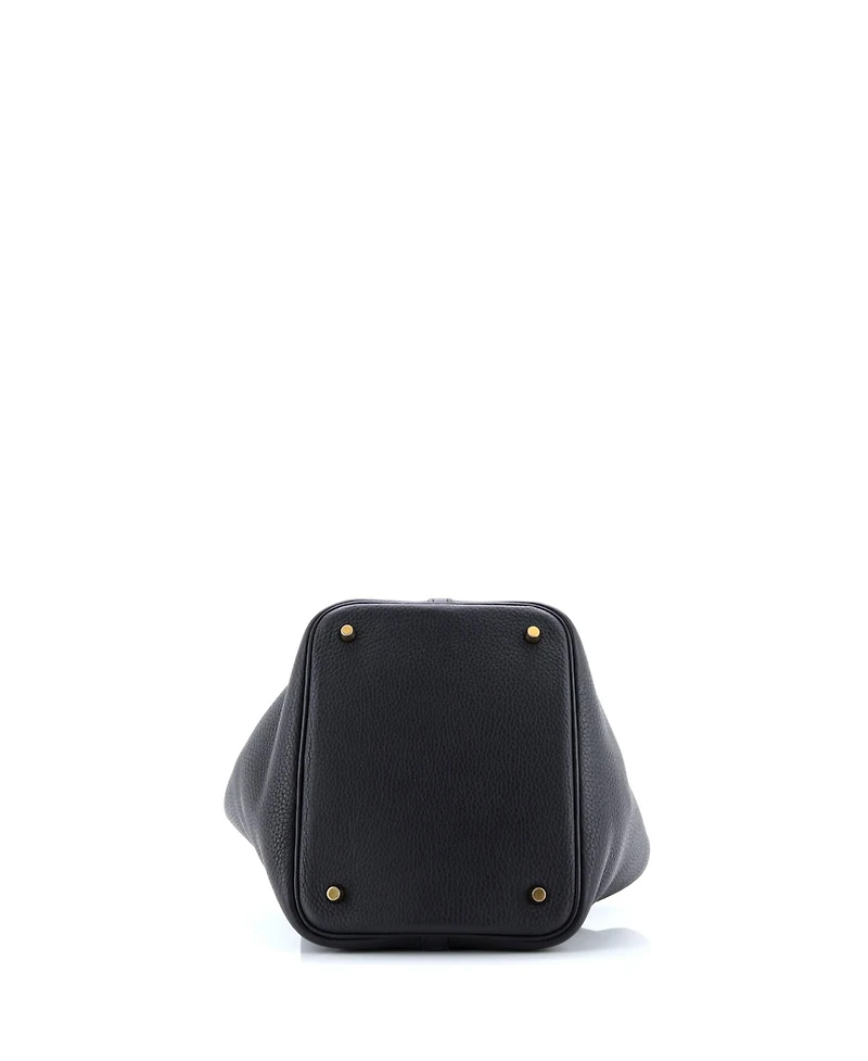 Pre-Owned Hermes Mm Picotin Lock Bag Clemence