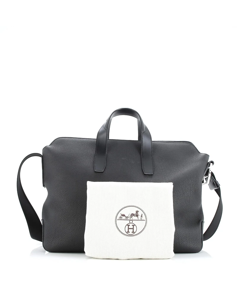 Pre-Owned Hermes Citynews Briefcase Togo