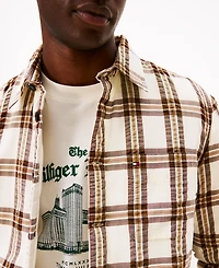 Tommy Hilfiger Men's Padded Relaxed Fit Overshirt