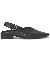 Lucky Brand Women's Brigeet Studded Slingback Low Block-Heel Mules