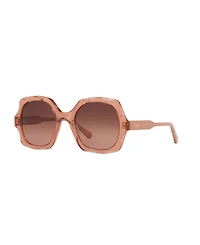 Chloe Women's Rectangle Sunglasses, CH0226S 6N000524